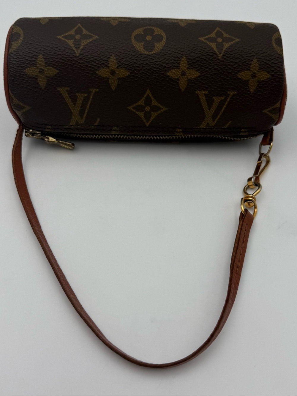 LOUIS VUITTON 1854 PARIS • Vintage MINI Nano PAPILLON 15 Bag w/ Treated Leather - Picture 4 of 15